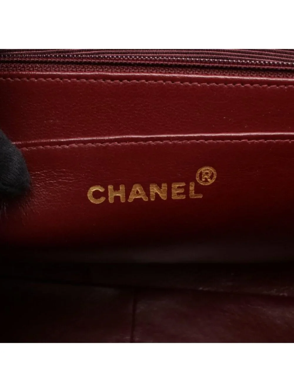 Chanel Shoulder Bag Maxi Quilted 34 Black Lambskin Chain